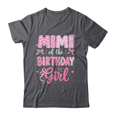 Mimi Of The Birthday Girl Matching Pink Coquette Bow Shirt & Hoodie | teecentury