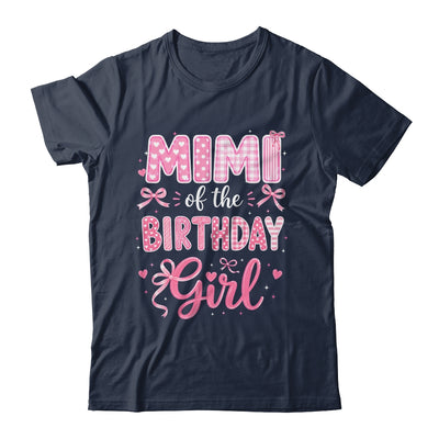 Mimi Of The Birthday Girl Matching Pink Coquette Bow Shirt & Hoodie | teecentury