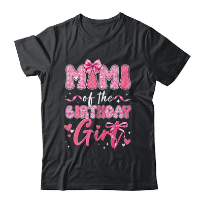 Mimi Of The Birthday Girl Pink Coquette Bow Family Shirt & Hoodie | teecentury