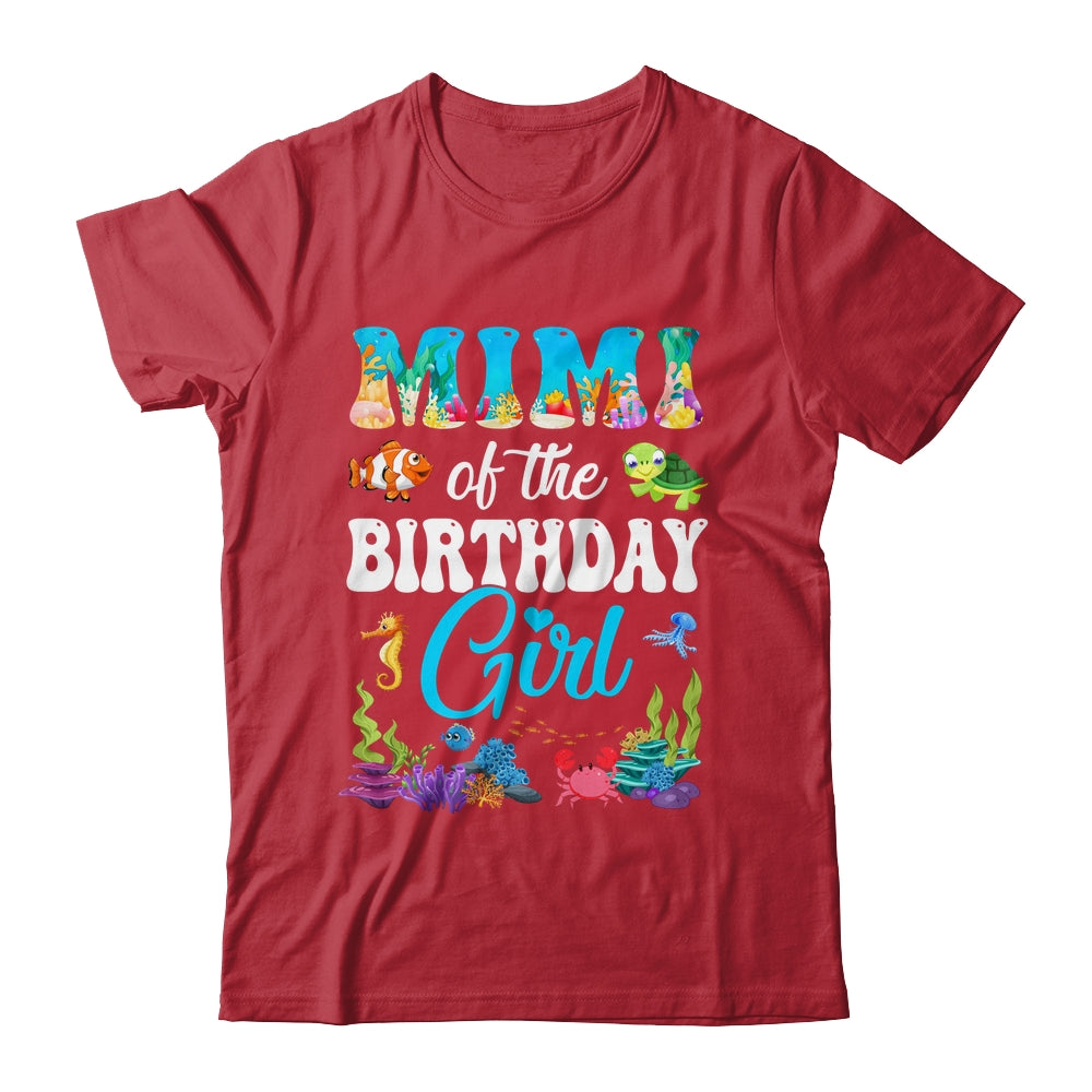 Mimi Of The Birthday Girl Sea Fish Ocean Aquarium Party Shirt & Hoodie | teecentury
