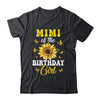 Mimi Of The Birthday Girl Sunflower Party Family Matching Shirt & Hoodie | teecentury