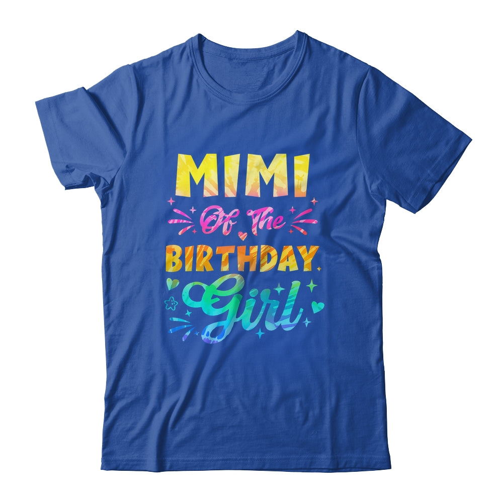 Mimi Of The Birthday Girl Tie Dye 1st Birthday Family Shirt & Hoodie | teecentury