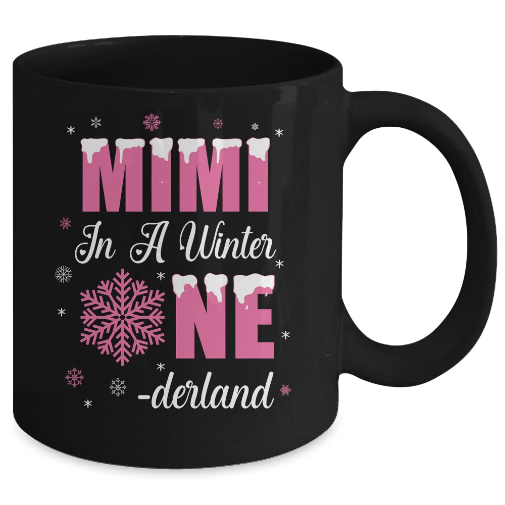 Mimi Of The Birthday Girl Winter Onederland 1st Birthday Mug | teecentury