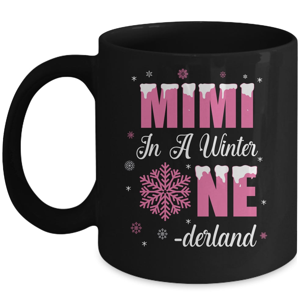 Mimi Of The Birthday Girl Winter Onederland 1st Birthday Mug | teecentury