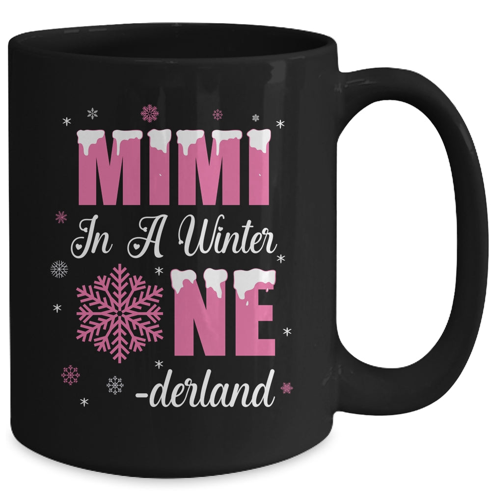 Mimi Of The Birthday Girl Winter Onederland 1st Birthday Mug | teecentury