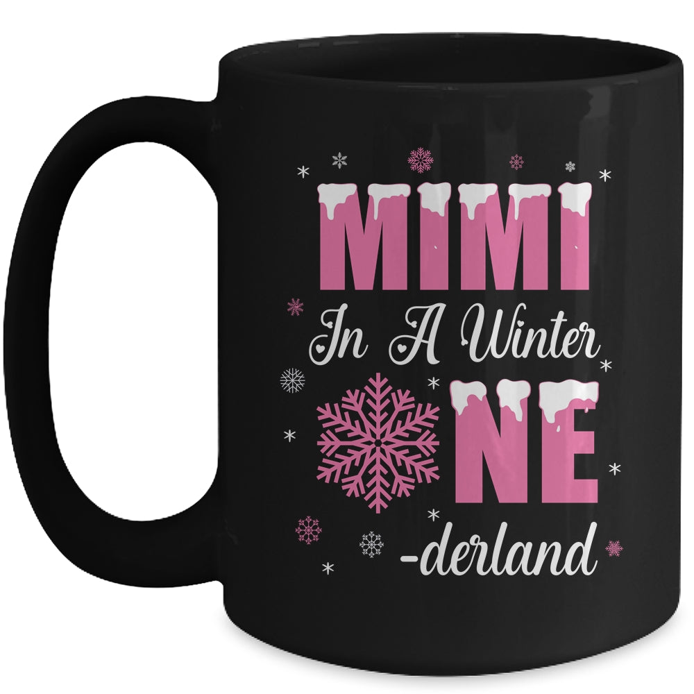 Mimi Of The Birthday Girl Winter Onederland 1st Birthday Mug | teecentury