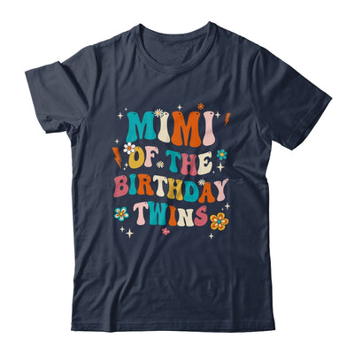 Mimi Of The Birthday Twins Boys Girls Party Retro Bday Shirt & Hoodie | teecentury