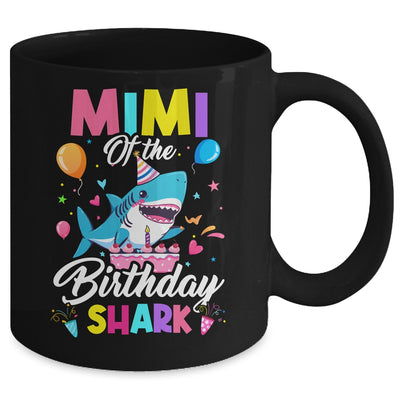 Mimi Of The Shark Birthday Boy Girl Party Family Group Mug | teecentury