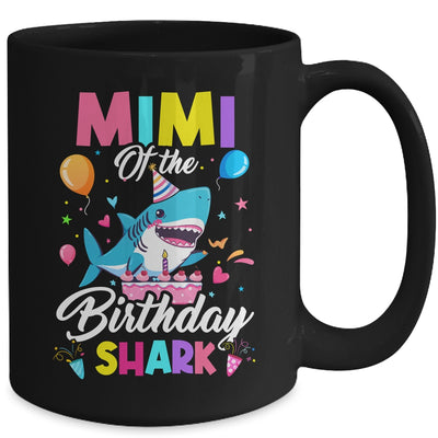 Mimi Of The Shark Birthday Boy Girl Party Family Group Mug | teecentury