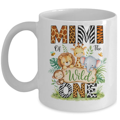 Mimi Of The Wild One First Birthday Boy Jungle Safari Mug | teecentury