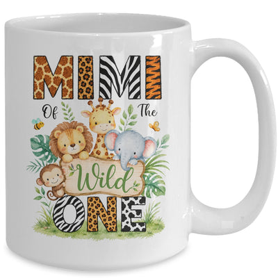 Mimi Of The Wild One First Birthday Boy Jungle Safari Mug | teecentury