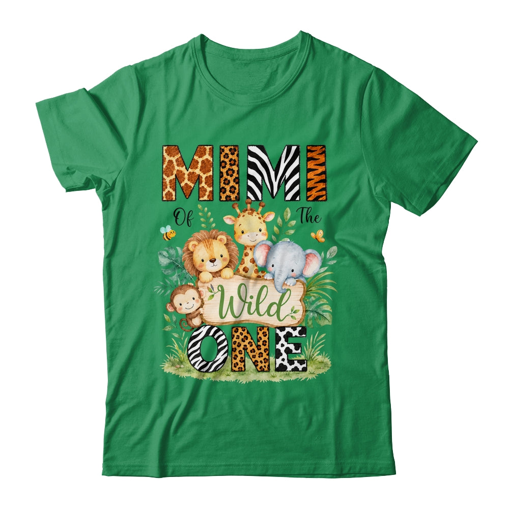 Mimi Of The Wild One First Birthday Boy Jungle Safari Shirt & Hoodie | teecentury
