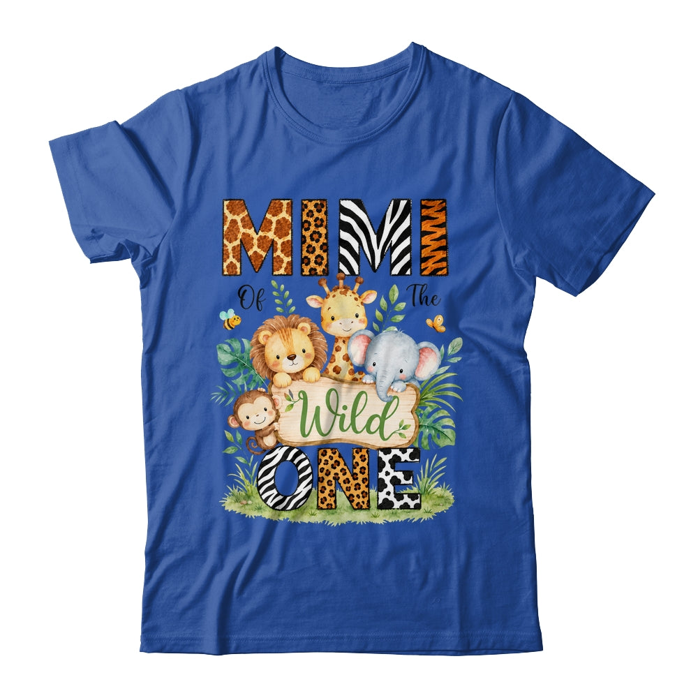 Mimi Of The Wild One First Birthday Boy Jungle Safari Shirt & Hoodie | teecentury