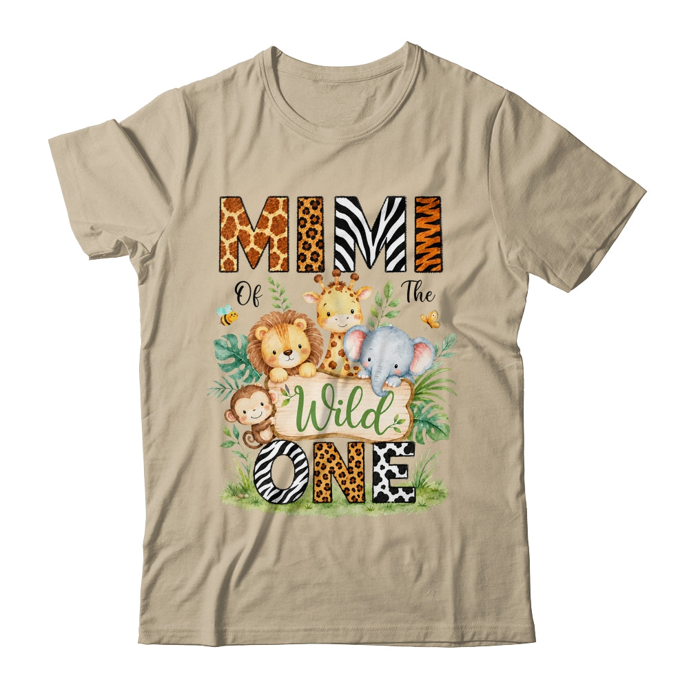 Mimi Of The Wild One First Birthday Boy Jungle Safari Shirt & Hoodie | teecentury