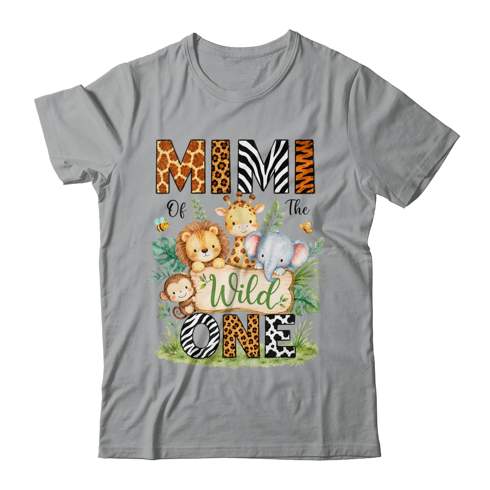 Mimi Of The Wild One First Birthday Boy Jungle Safari Shirt & Hoodie | teecentury