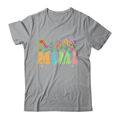 Mimi Women Wildflower Floral Design Mimi Mothers Day Shirt & Tank Top | teecentury
