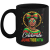 Miss Juneteenth Freedom Black American African Women Girl Mug | teecentury