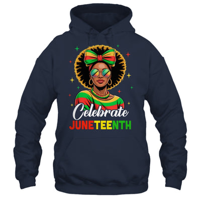 Miss Juneteenth Freedom Black American African Women Girl Shirt & Tank Top | teecentury