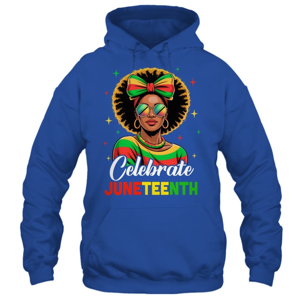 Miss Juneteenth Freedom Black American African Women Girl Shirt & Tank Top | teecentury