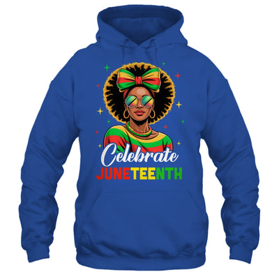 Miss Juneteenth Freedom Black American African Women Girl Shirt & Tank Top | teecentury