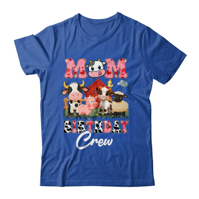 Mom Birthday Crew Farm Cow Birthday Boy Girl Family Shirt & Hoodie | teecentury