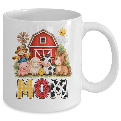 Mom Farm Cow 1St Birthday Girl Boy Matching Family Mug | teecentury