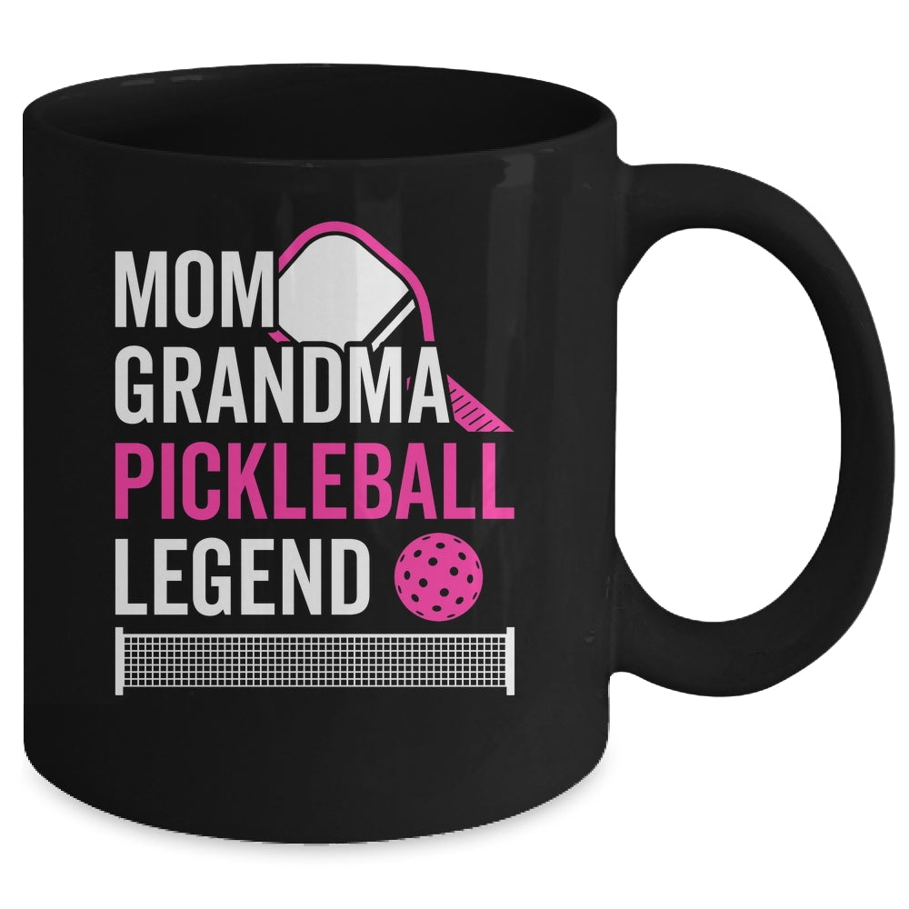 Mom Grandma Pickleball Legend Player Funny Pickle Ball Mug | teecentury