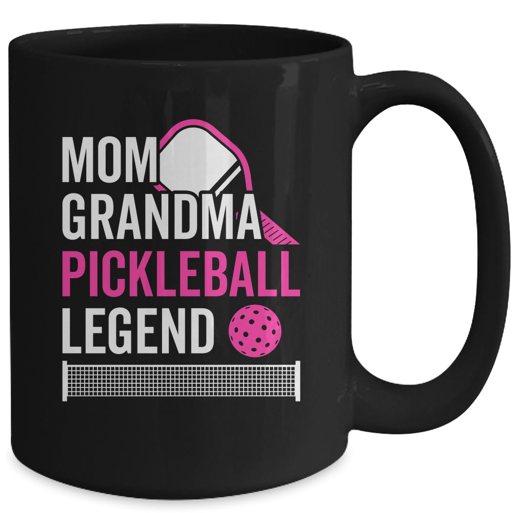 Mom Grandma Pickleball Legend Player Funny Pickle Ball Mug | teecentury