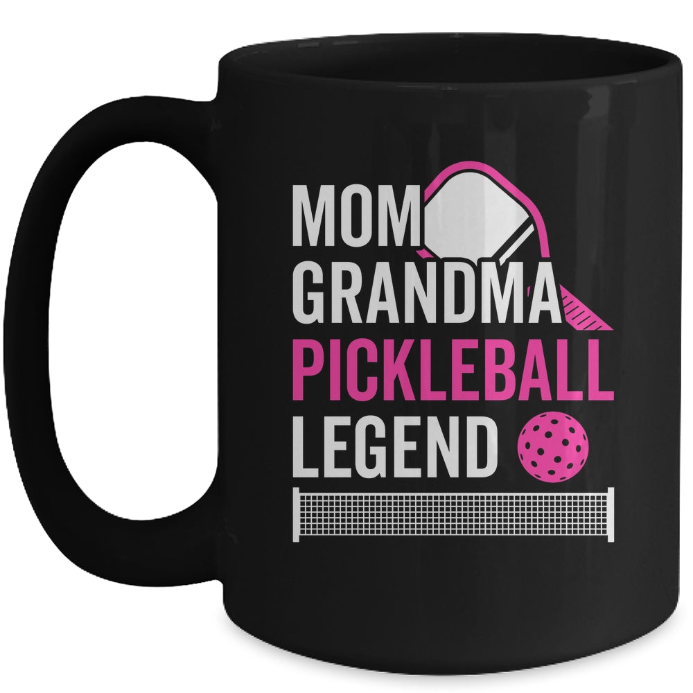 Mom Grandma Pickleball Legend Player Funny Pickle Ball Mug | teecentury