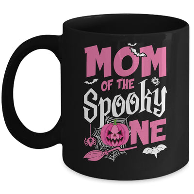 Mom Halloween 1st Birthday Girl Matching Family Spooky One Mug | teecentury