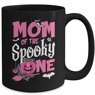 Mom Halloween 1st Birthday Girl Matching Family Spooky One Mug | teecentury