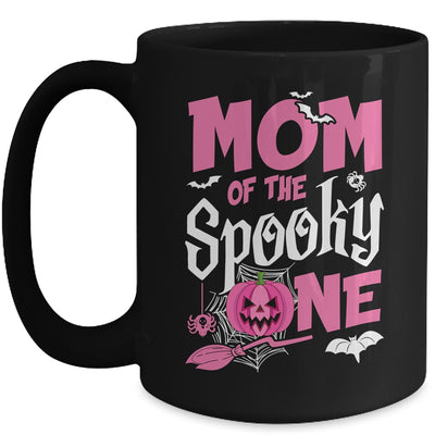 Mom Halloween 1st Birthday Girl Matching Family Spooky One Mug | teecentury