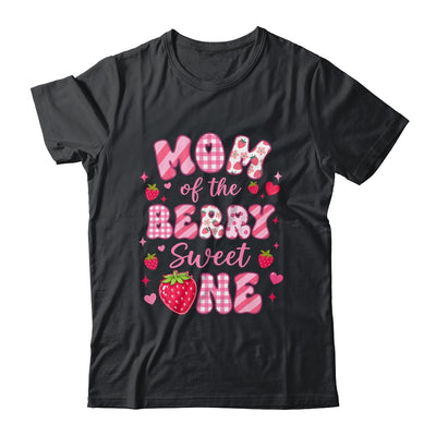 Mom Of The Berry Sweet One Strawberry First Birthday Shirt & Hoodie | teecentury