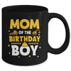 Mom Of The Birthday Boy Construction Worker Family Party Mug | teecentury