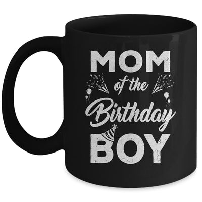 Mom Of The Birthday Boy Matching Family Party 1st Birthday Mug | teecentury