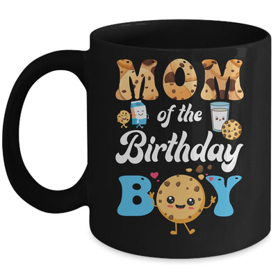 Mom Of The Birthday Boy Milk And Cookies 1st Birthday Mug | teecentury