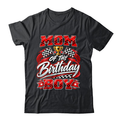 Mom Of The Birthday Boy Race Car Family Pit Crew Shirt & Hoodie | teecentury