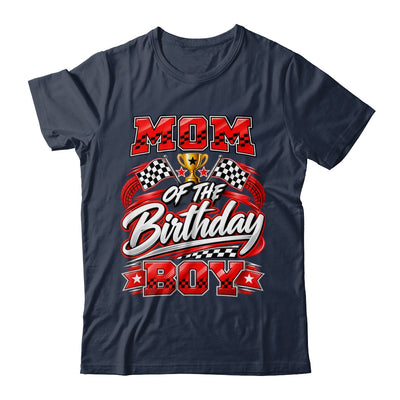 Mom Of The Birthday Boy Race Car Family Pit Crew Shirt & Hoodie | teecentury