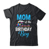 Mom Of The Birthday Boy Railroad Train Theme Lover Shirt & Hoodie | teecentury