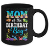 Mom Of The Birthday Boy Sea Fish Ocean Aquarium Party Mug | teecentury