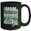 Mom Of The Birthday Boy Soccer Birthday Soccer Player Mug | teecentury