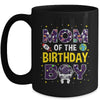 Mom Of The Birthday Boy Space Astronaut Birthday Family Mug | teecentury