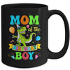 Mom Of The Birthday Boy T-Rex Dinosaur Birthday Party Mug | teecentury