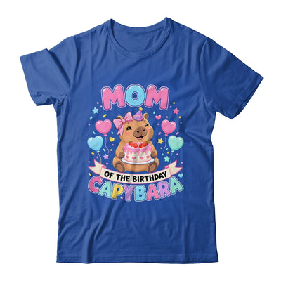 Mom Of The Birthday Capybara Birthday Girl Family Shirt & Hoodie | teecentury