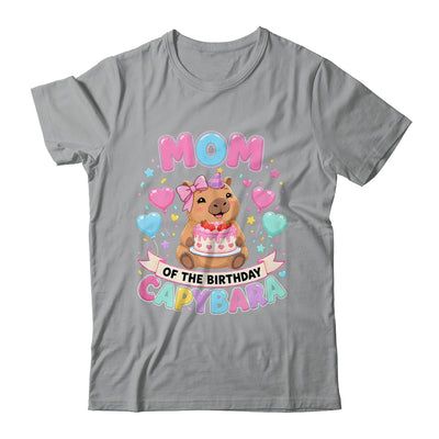 Mom Of The Birthday Capybara Birthday Girl Family Shirt & Hoodie | teecentury