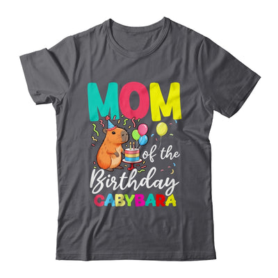 Mom Of The Birthday Capybara Girl Bday Party Family Shirt & Hoodie | teecentury