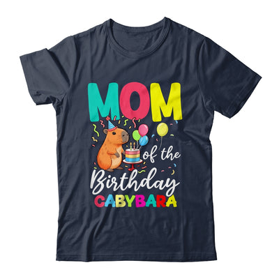 Mom Of The Birthday Capybara Girl Bday Party Family Shirt & Hoodie | teecentury