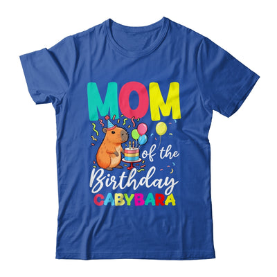 Mom Of The Birthday Capybara Girl Bday Party Family Shirt & Hoodie | teecentury
