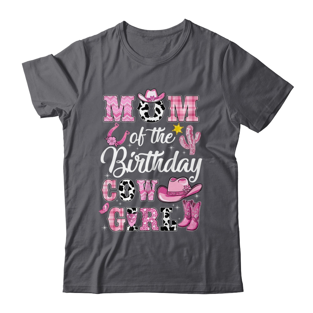 Mom Of The Birthday Cow Girl Western Cowgirl 1st Birthday Shirt & Hoodie | teecentury