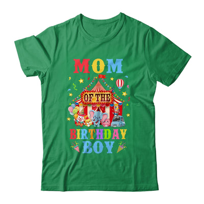 Mom Of The Birthday For Boy Circus Carnival Theme Party Shirt & Hoodie | teecentury